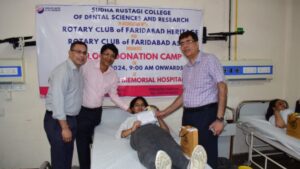 BLOOD DONATION CAMP organized on 10th June 2024