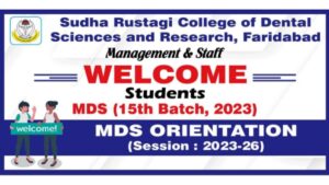 MDS Orientation Programme