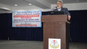 Department of Public Health Dentistry organized a guest lecture on 31st January, 2023