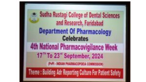 Celebration of 4th National Pharmacovigilance Week on 18th September 2024