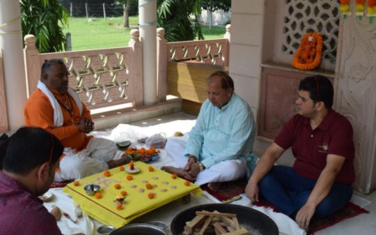 Havan and Bhandara organised on 4th October 2022