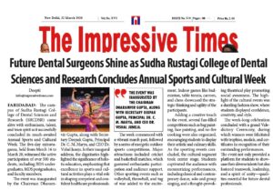 Future Dental Surgeons Shine as Sudha Rustagi College of Dental Sciences and Research Concludes Annual Sports and Cultural Week